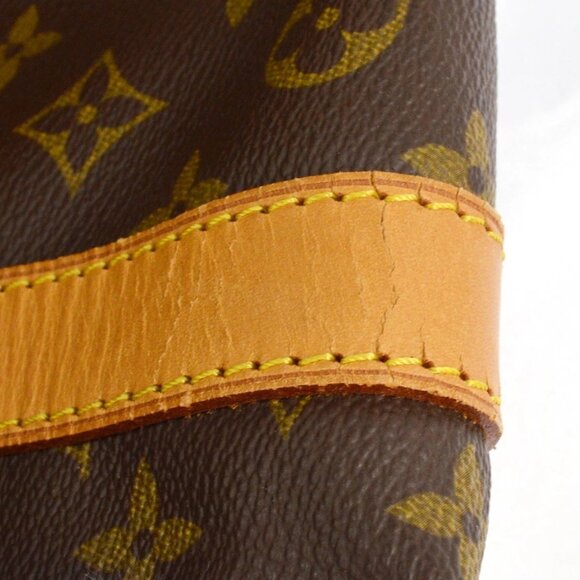 Louis Vuitton Monogram Keepall Bandouliere 60 Duffle Bag M41412 VI0933 NQ01219 - Picture 7 of 9